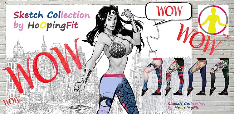Sketch collection hoopingfit